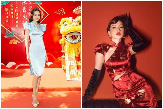 Không phải áo dài, Lan Ngọc - Chi Pu ưu ái sườn xám dịp cận Tết