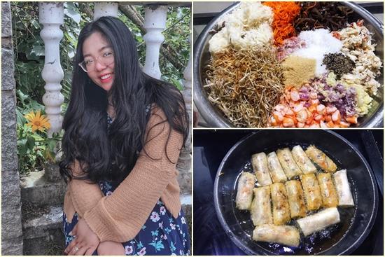 Tết đến nơi rồi, học gái đảm 9X làm chả giò 'chuẩn' vị Nam cho cả nhà để dành ăn dần