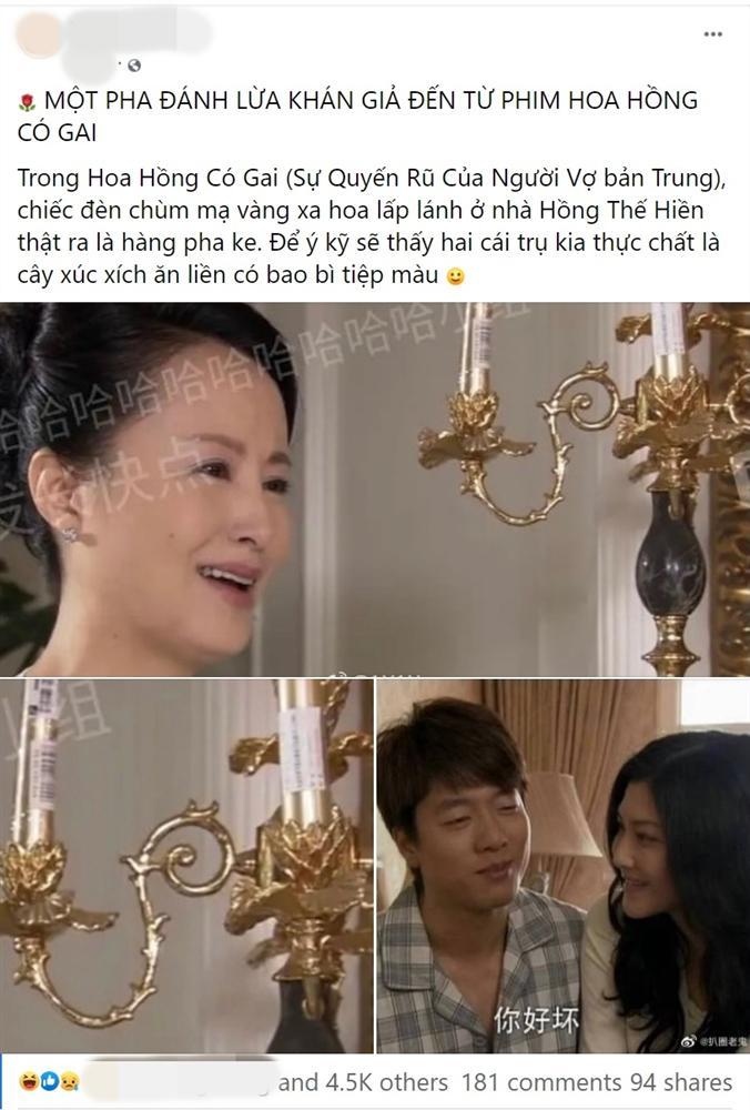 Chết cười khi phim Hoa ngữ lấy xúc xích làm chân đèn-1