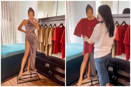 Đây là cách Kỳ Duyên che chắn cho Minh Triệu khi mặc hở hang