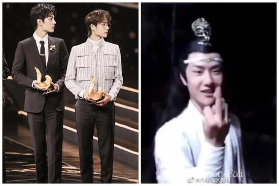 Tiêu Chiến giơ 'ngón tay thối' trước mặt Vương Nhất Bác khiến fan hai nhà tranh cãi nảy lửa