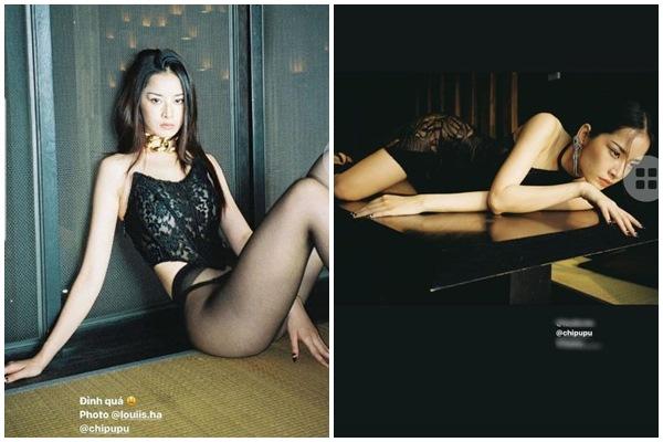 Chi Pu khoe chân ngực gợi cảm, chuẩn hậu duệ Ngọc Trinh-11