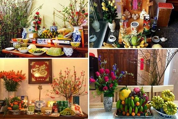 Cách bài trí bàn thờ ngày Tết-4