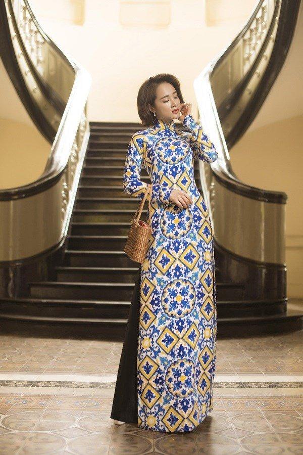 Muôn kiểu phụ kiện mix cùng áo dài Tết được sao Việt lăng xê nhiệt tình-5