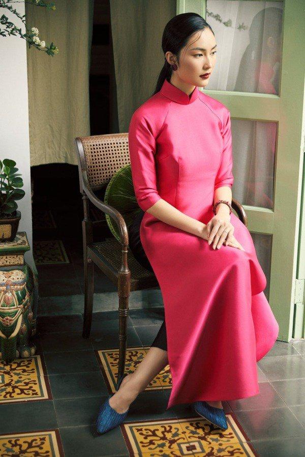 Muôn kiểu phụ kiện mix cùng áo dài Tết được sao Việt lăng xê nhiệt tình-9