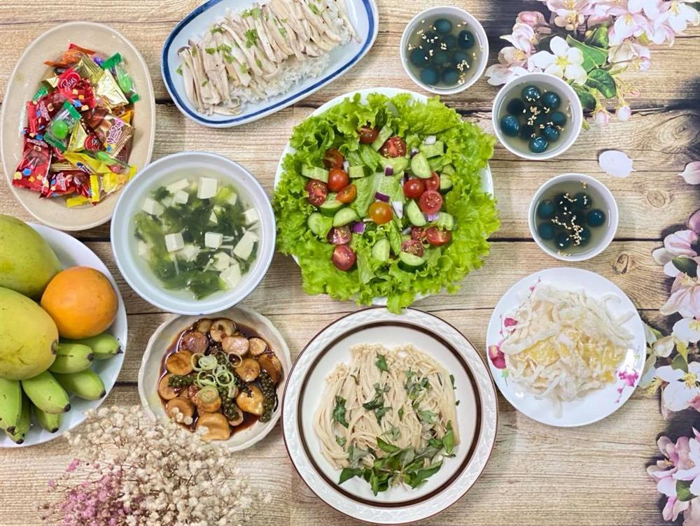 Mẹ đảm Nha Trang gợi ý mâm cỗ chay cúng ông Công ông Táo, ai cũng thốt lên quá ngon-2