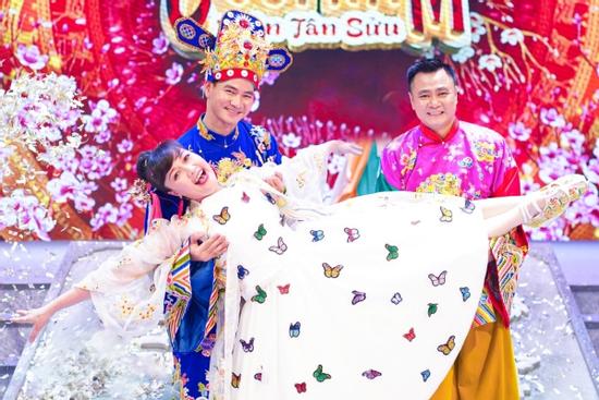 Vân Dung 'bay lên mây' sau 3 ngày ghi hình Táo Quân 2021