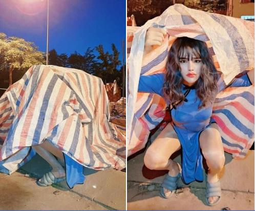 Diện trang phục khoét xẻ sâu, Trần Đức Bo lộ nguyên vùng nhạy cảm-2