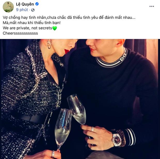 Hết bị soi đeo nhẫn đôi, Lệ Quyên còn gọi Lâm Bảo Châu là vợ chồng, tình nhân-5