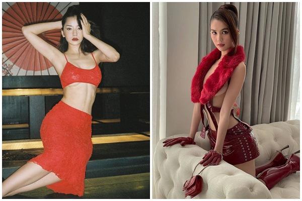 Mẫn Tiên bon chen mốt khoe chân ngực như Ngọc Trinh, Chi Pu-13