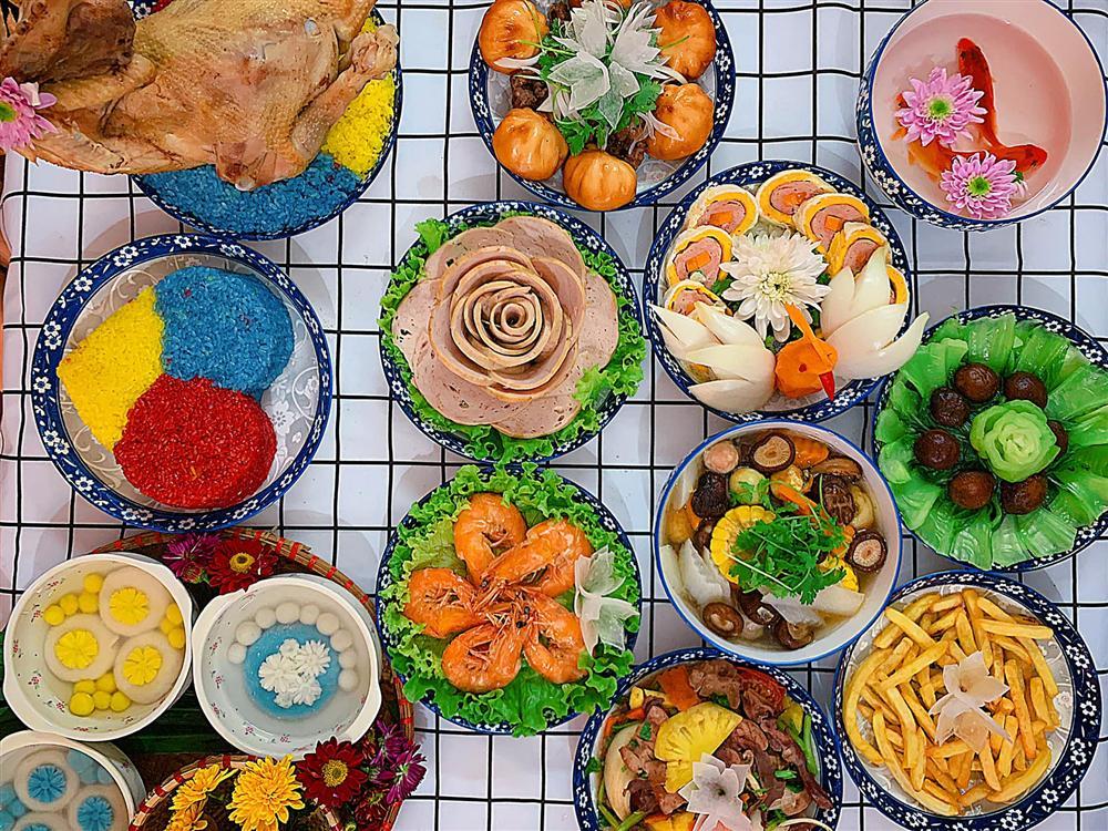 Hậu ông Công ông Táo, chị em đua nhau khoe mâm cơm cúng quá đỉnh-10