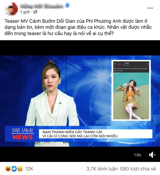 Phản ứng dữ dội về teaser của Phí Phương Anh: Cố tình đi lên bằng thị phi, đã thế còn thái độ?-3