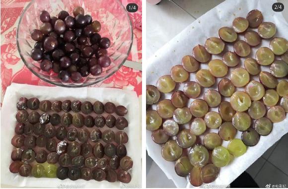 Cô gái đem nho đi phơi nắng, nhận phải cái kết tiêu biến khiến ai cũng hoang mang-1