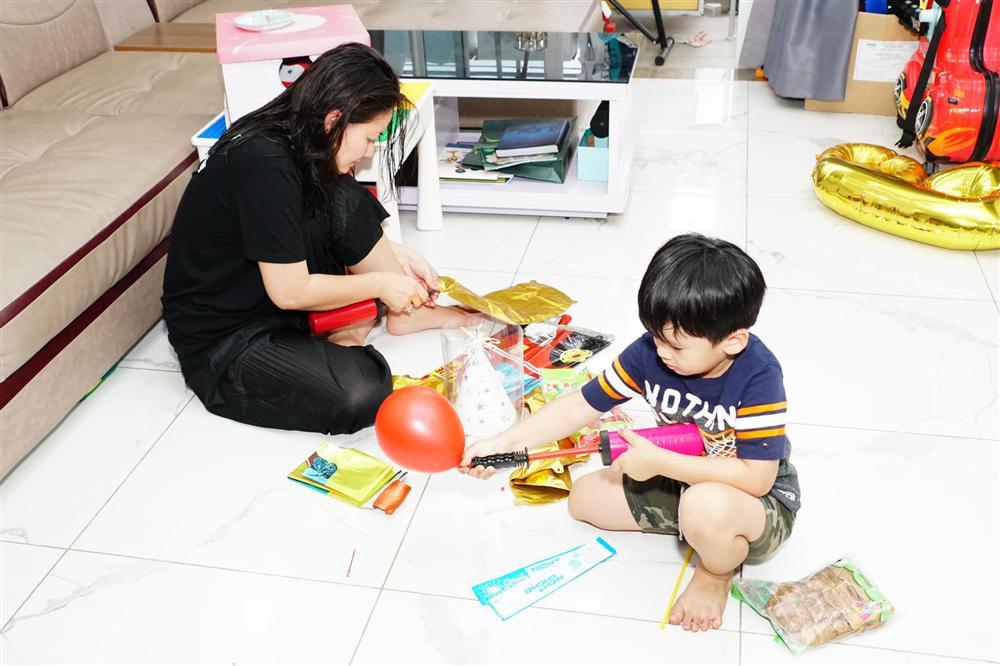 Ngọc Lan và chồng cũ lần lượt tổ chức sinh nhật cho quý tử-5