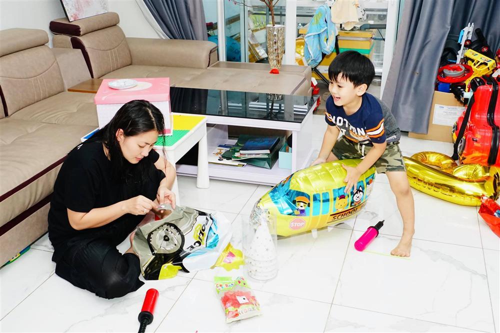 Ngọc Lan và chồng cũ lần lượt tổ chức sinh nhật cho quý tử-6