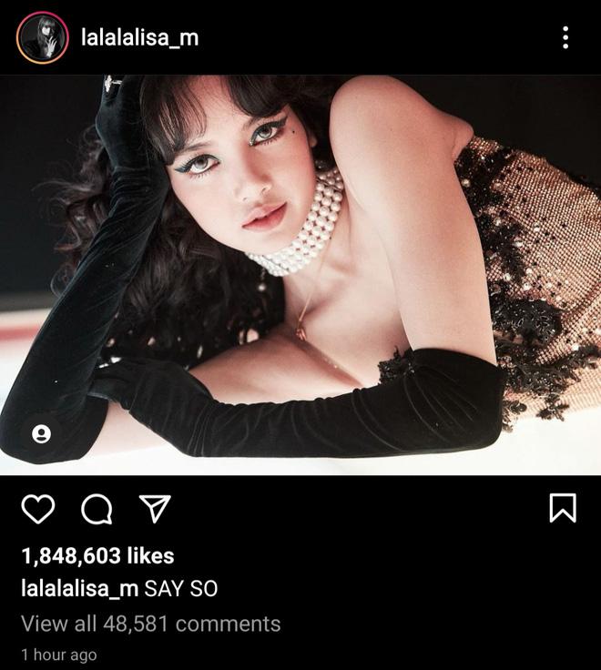 Lisa thu về 7,5 triệu tim chỉ với 2 bức ảnh: Ai còn chê em út BLACKPINK màn hình phẳng?-3