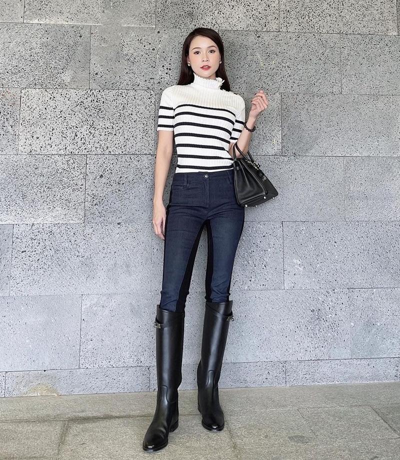 Thúy Vi mặc áo hở nguyên lưng - Sam đơn giản mà chất-3