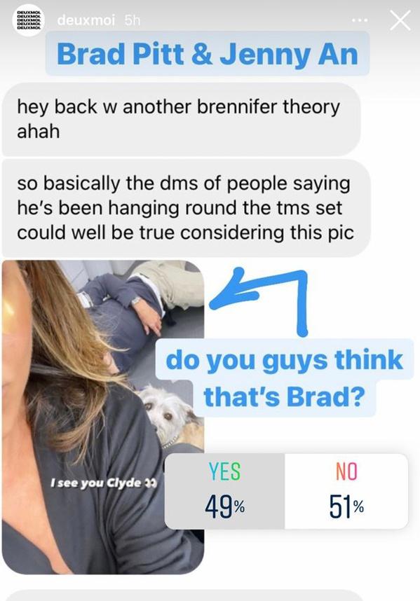 Jennifer Aniston bị nghi ở cùng Brad Pitt-2