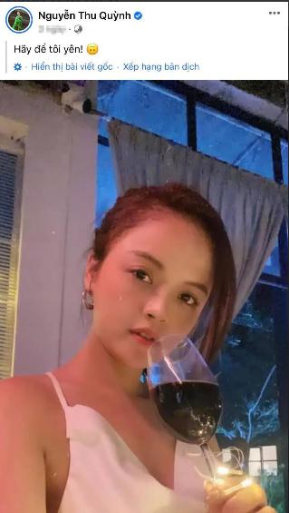Bạn trai Thu Quỳnh có động thái bất ngờ khiến dân tình đặt nghi vấn cặp đôi chia tay?-1
