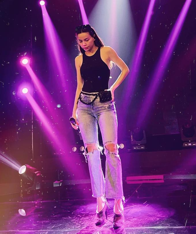 Những bộ cánh khoe dáng đỉnh cao của mẹ ba con Hà Hồ-2