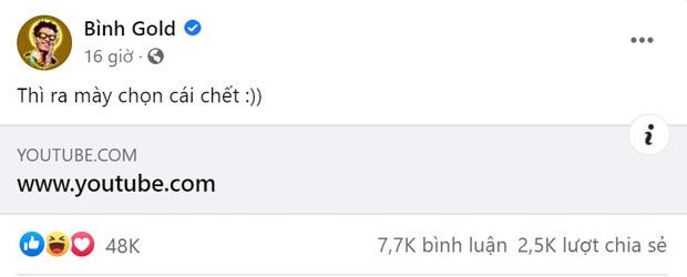 Bình Gold xoá hết status liên quan đến ồn ào với ViruSs, dọn đường cho track diss cực căng?-4