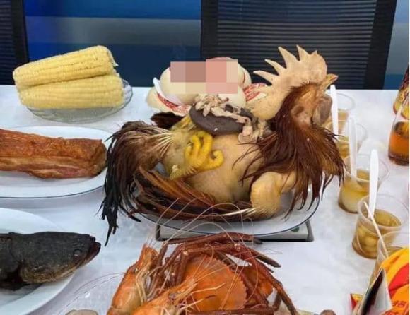 Khoe ảnh mâm gà cúng nguyên thuỷ, cô gái khiến dân tình ngao ngán khi biết lý do giời ơi đất hỡi-3