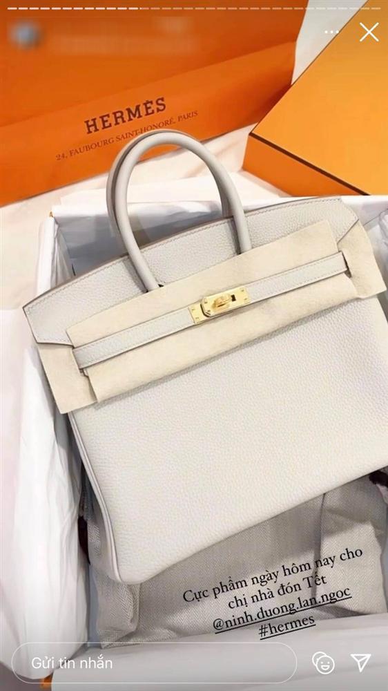 Sao Việt sắm hàng hiệu đón Tết: Lan Ngọc chơi lớn tậu liền 2 chiếc túi Hermès giá cả căn hộ-3