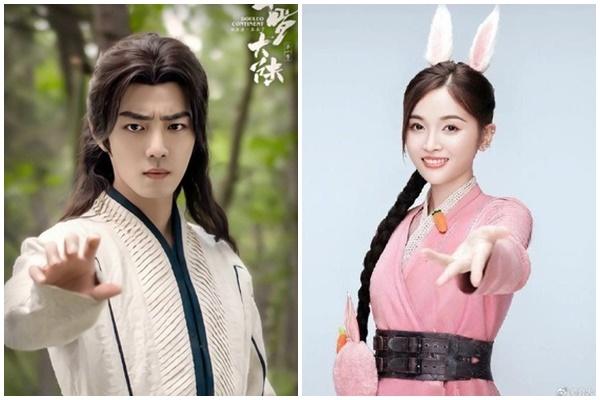 Tiêu Chiến vuốt ve những vị khách đáng yêu trên phim trường Đấu La Đại Lục-9