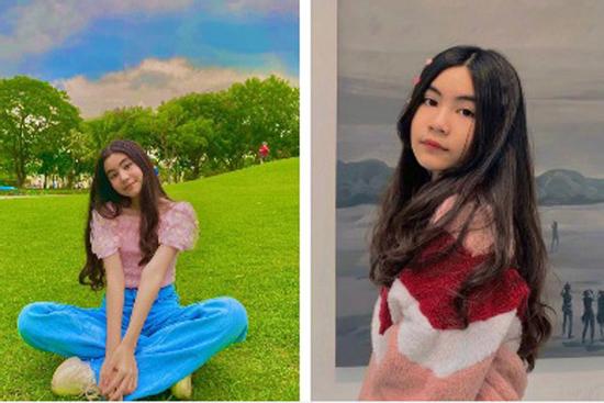Hạt Dẻ - gái út 13 tuổi nhà Quyền Linh hé lộ chiều cao đáng ghen tị