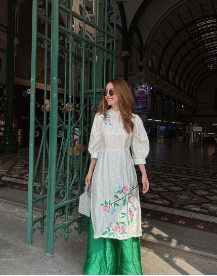 1001 sắc thái áo dài mỹ nhân Việt cận Tết, từ cách tân đến truyền thống đều có đủ-5