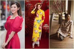 1001 sắc thái áo dài mỹ nhân Việt cận Tết, từ cách tân đến truyền thống đều có đủ
