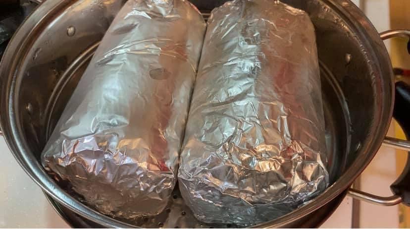 Thêm sắc màu mâm cơm ngày Tết với giò lụa ngũ sắc của mẹ Việt ở Nhật-11