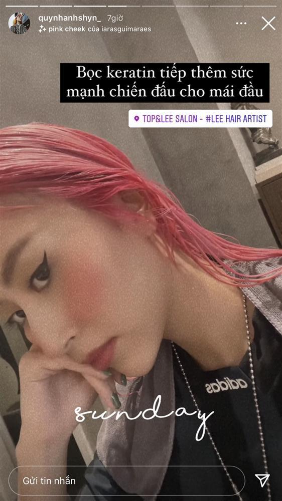 Quỳnh Anh Shyn đảo ngói đón Tết, netizen kêu trời vì tóc xơ như chổi xể-6