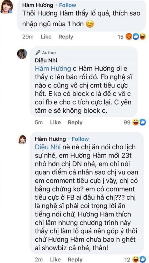 Bị thánh comment Hàm Hương mượn số điện thoại tố cáo Diệu Nhi, Trang Trần tuyên bố truy vết-1