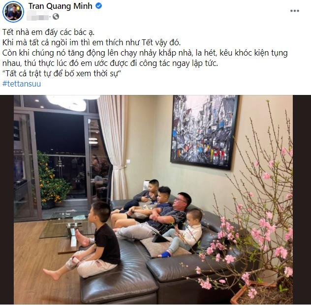 KOLs chuẩn bị Tết: Hoàng Linh dọn nhà vệ sinh, Quang Hải chỉnh ảnh sống ảo-2