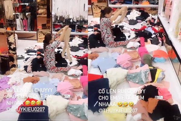 Giúp việc Thúy Kiều gập núi đồ hiệu của Ngọc Trinh mà xỉu up xỉu down-2