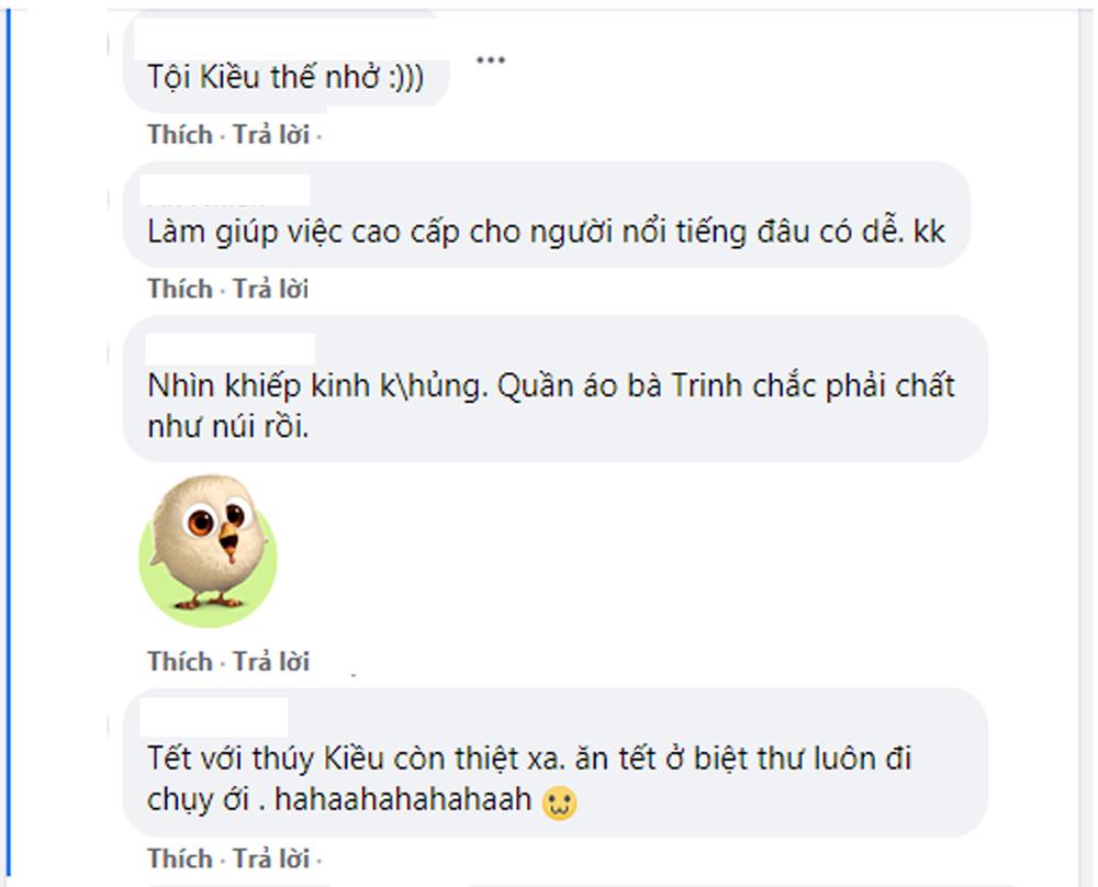 Giúp việc Thúy Kiều gập núi đồ hiệu của Ngọc Trinh mà xỉu up xỉu down-5