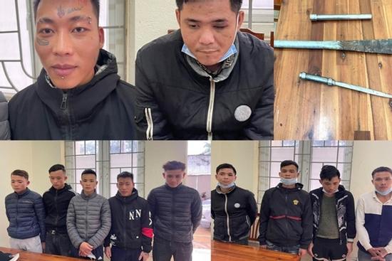 Hỏi mua đào tết không được, đại ca giang hồ kéo đàn em đến chặt phá, đánh đập chủ quán