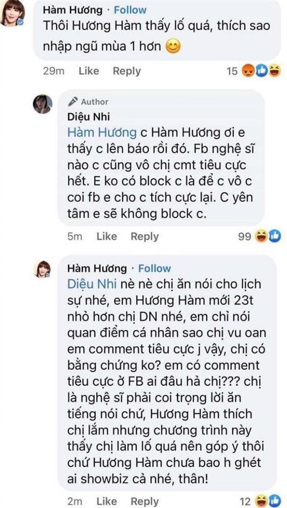 Bị Hàm Hương chê hát chói tai, giả vờ ngây thơ, Hòa Minzy dọa khởi kiện-1
