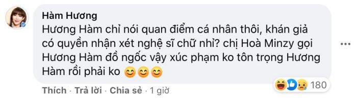 Bị Hàm Hương chê hát chói tai, giả vờ ngây thơ, Hòa Minzy dọa khởi kiện-5