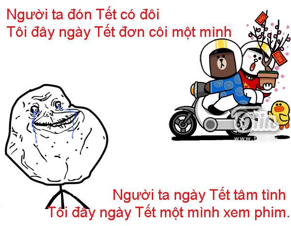 Nỗi lòng chất chứa của team ế trong ngày Tết, liệu có mấy ai thấu hiểu?-1