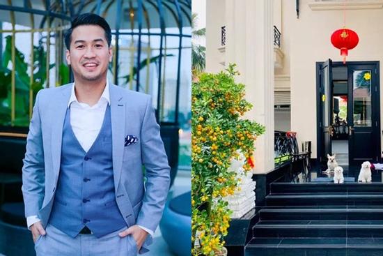 Phillip Nguyễn khoe một góc biệt thự đầy hoa vạn thọ ngày 30 Tết