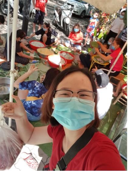 Đón Tết đặc biệt trong chung cư phong tỏa: Tình người ấm áp-7