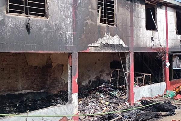 Cháy nhà sáng mùng 1 Tết ở Hà Tĩnh, 1 học sinh lớp 4 tử vong-1