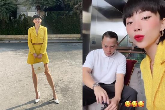 Vợ chồng Tóc Tiên ngày đầu năm: Nàng bị nhầm thành Hải Tú, chàng y hệt Trần Vỹ Đình