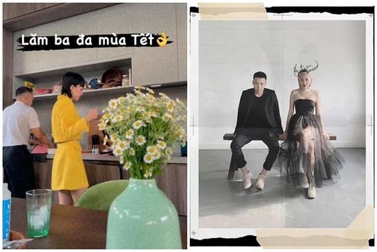 Giám đốc Hoàng Touliver ngầu là thế nhưng về nhà cũng thành 'cá con', cặm cụi rửa bát ngày Tết