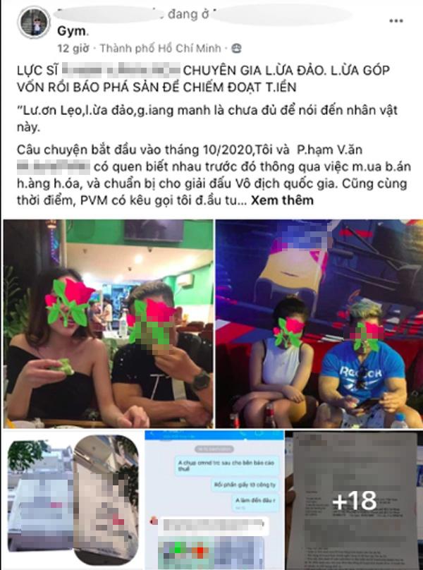 Biến căng: Lực sĩ Phạm Văn Mách bị tố ngoại tình, đánh người lừa đảo-1