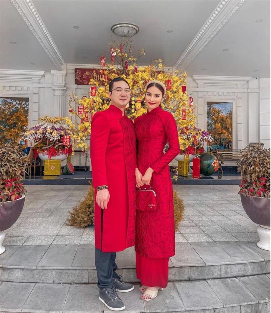 Hương Giang - Matt Liu và Lan Khuê - Tuấn John lên đồ rực rỡ nhất Tết Tân Sửu-2