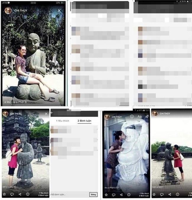 Chi Pu bị chỉ trích khi đi chùa đầu năm mới nhưng lại diện váy ngắn-3