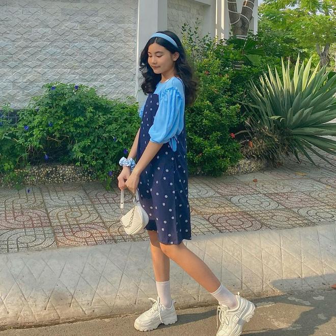 Con út nhà MC Quyền Linh tung ảnh năm mới cực xinh-4